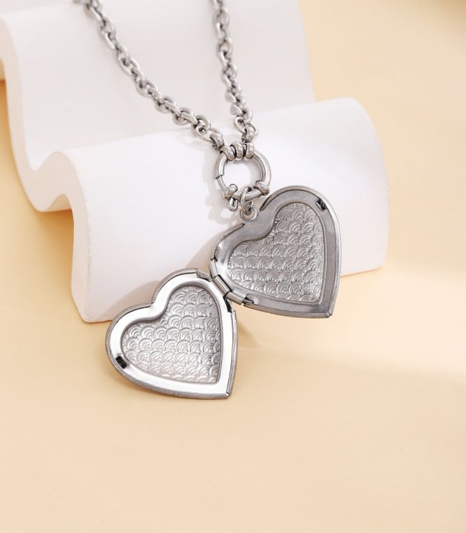 Collar silver love