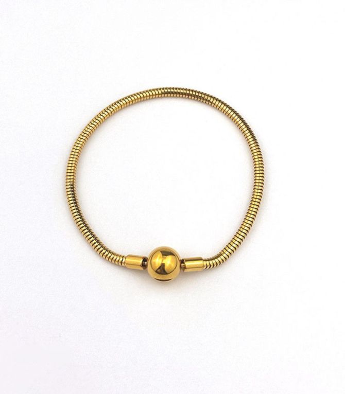 Brazalete gold ball