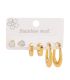Aretes set oval