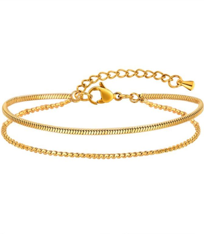 Brazalete chain double