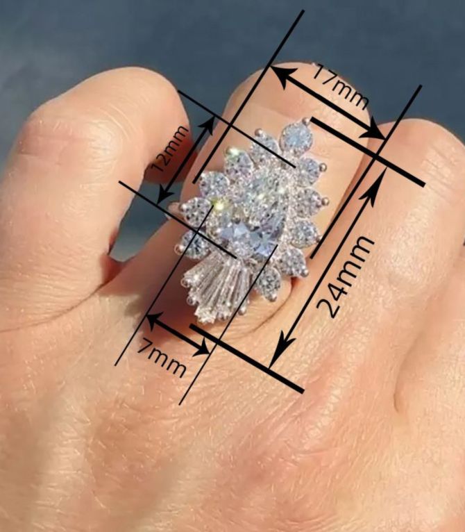 Anillo silver copper 8