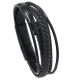 Brazalete black tejido multilayer
