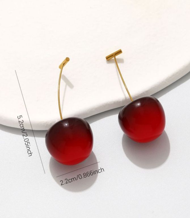 Aretes cherry