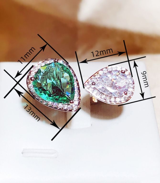 Anillo diamond teardrop