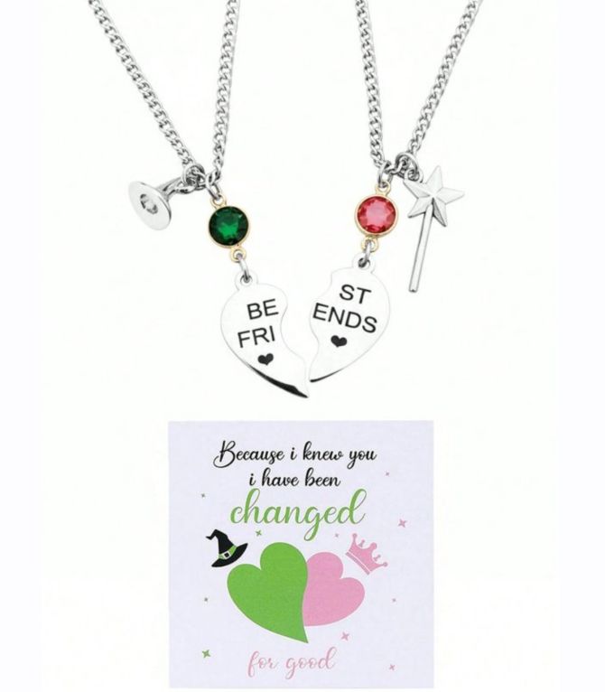 Par de collares de amistad