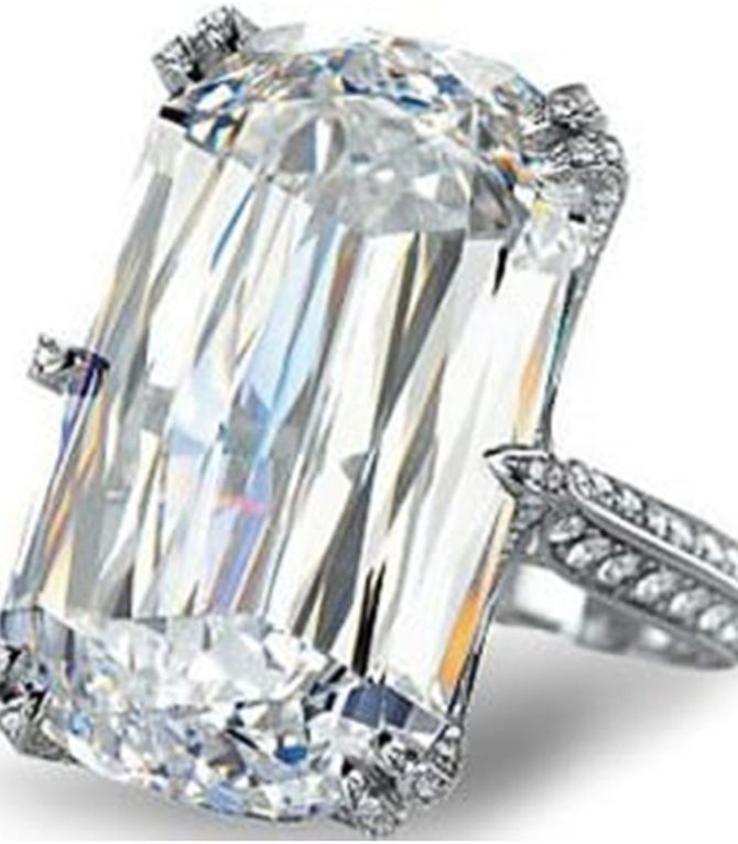 Anillo maxi diamond square
