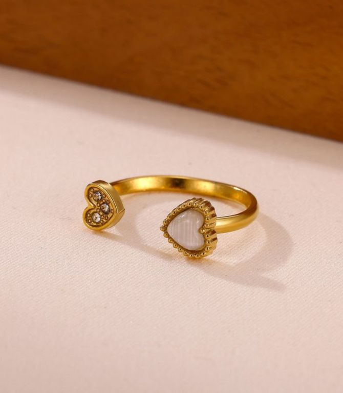 Anillo diamond heart