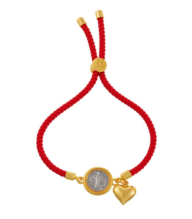 Brazalete rojo san benito