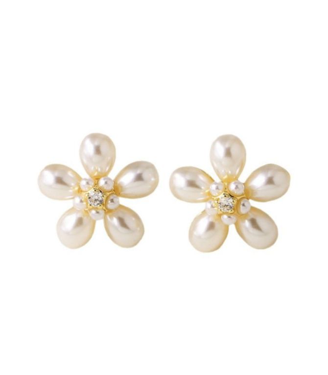 Aretes pearl flower