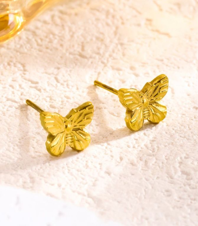 Aretes mariposas