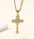 Collar diamond cross