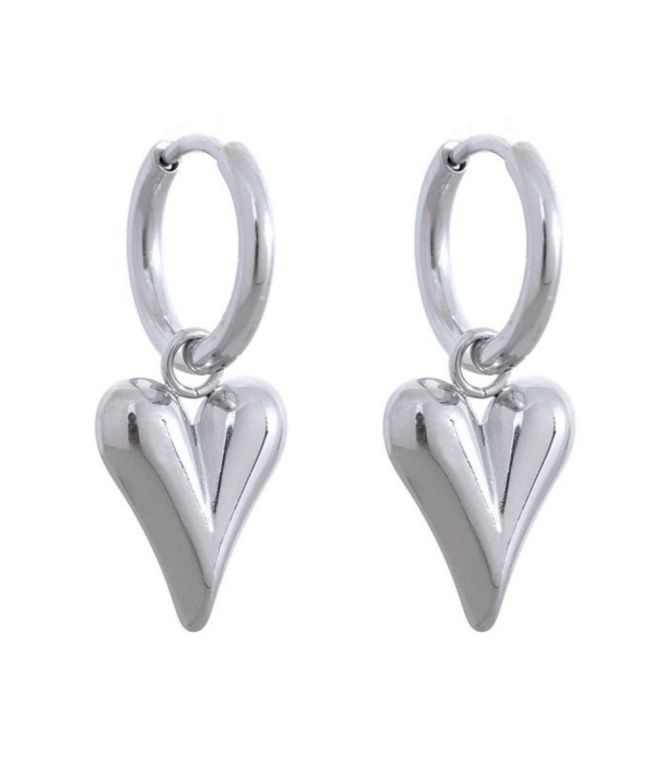 Aretes silver three dimensional