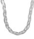Collar silver twisted