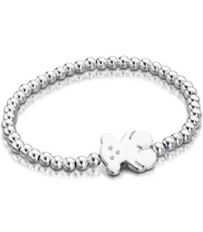 Brazalete oso plata