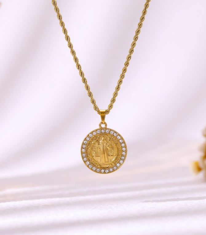 Collar circular sb con zirconias