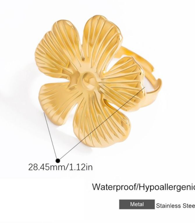 Anillo flor 1