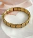 Brazalete italiano dorado