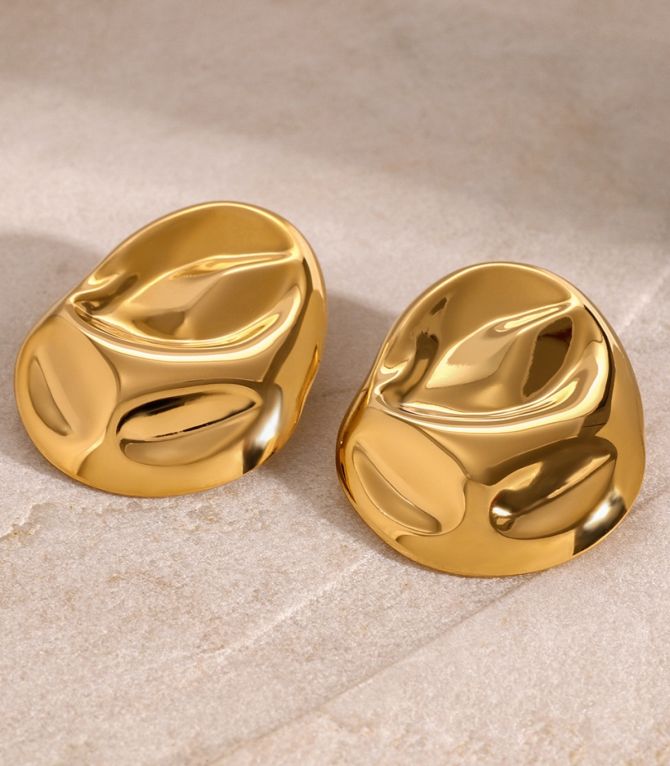 Aretes maxi irregulares