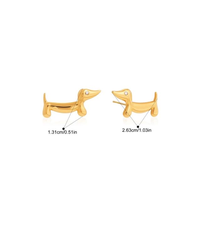 Aretes dachshund