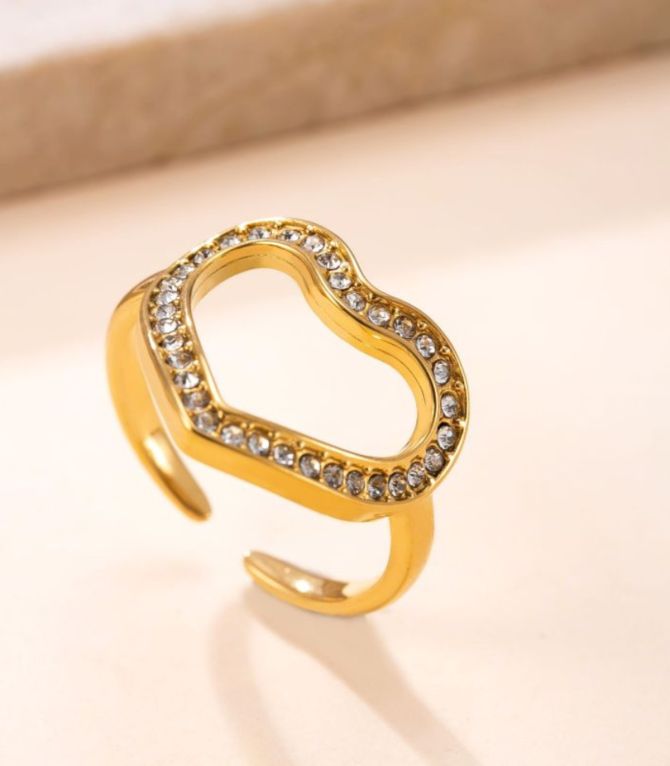 Anillo diamond heart