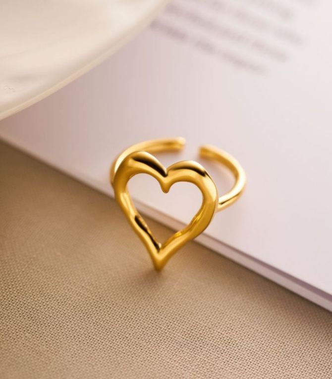 Anillo corazón