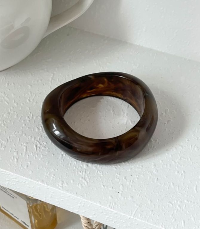 Brazalete dark brown