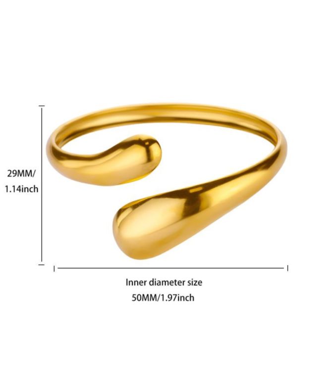 Brazalete glossy round