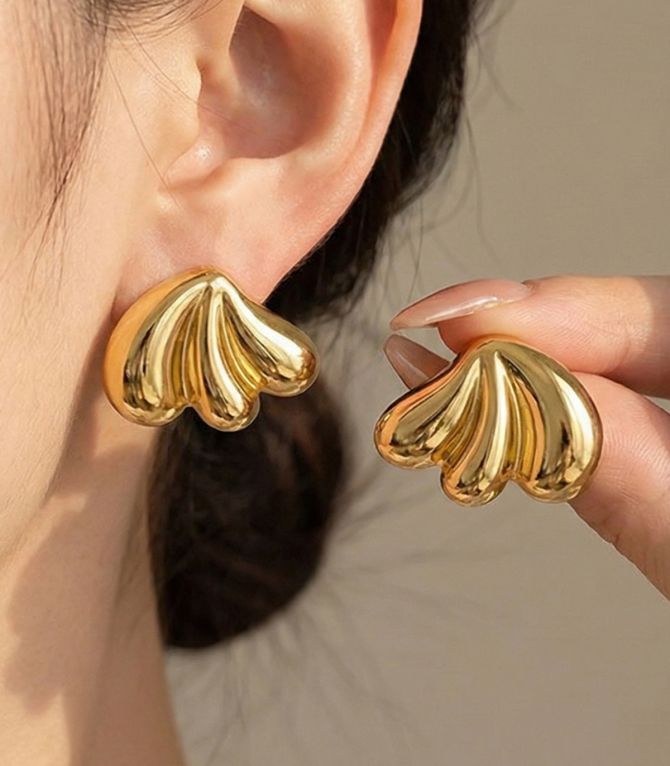 Aretes dorados 3