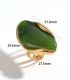 Anillo green irregular