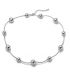 Collar silver bead