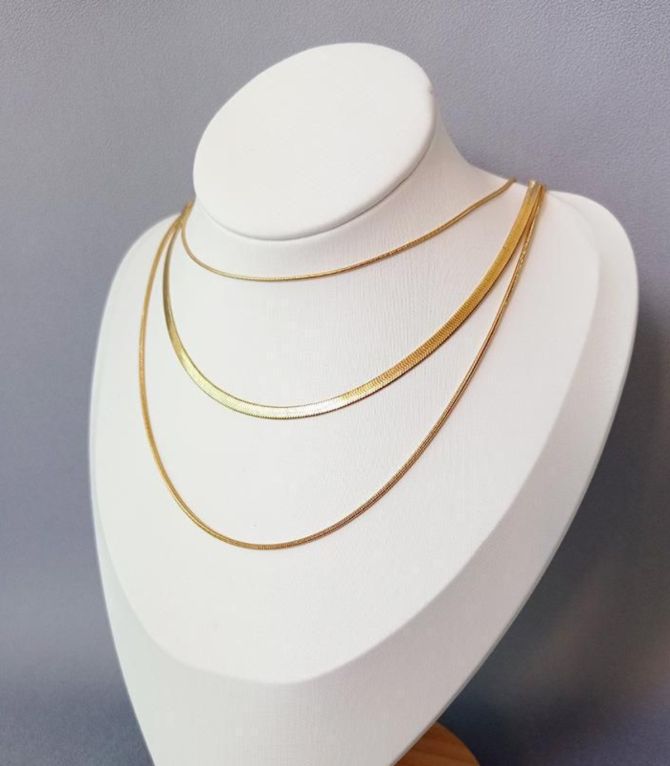 Collar gold threelayer