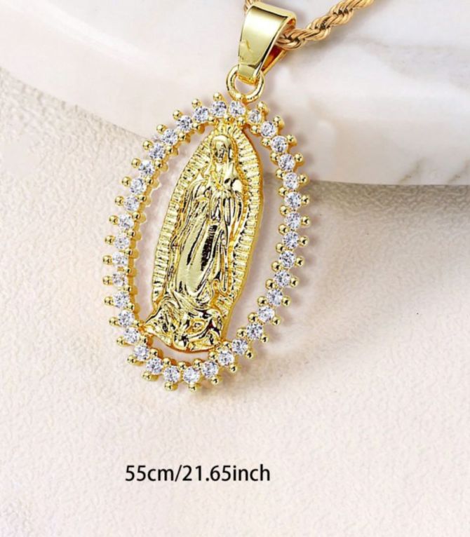 Collar torsal con zirconias