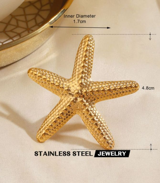 Anillo maxi starfish