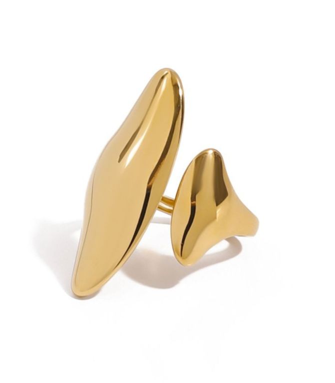 Anillo abierto irregular