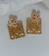 Aretes gold diamond stud