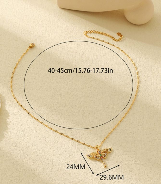 Collar diamond dragonfly