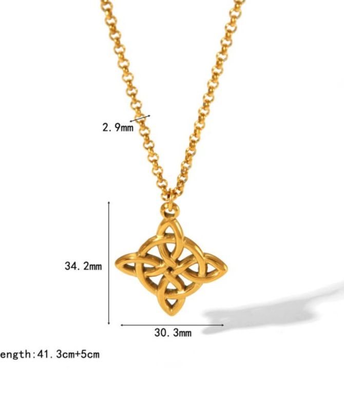 Collar witch's knot men´s