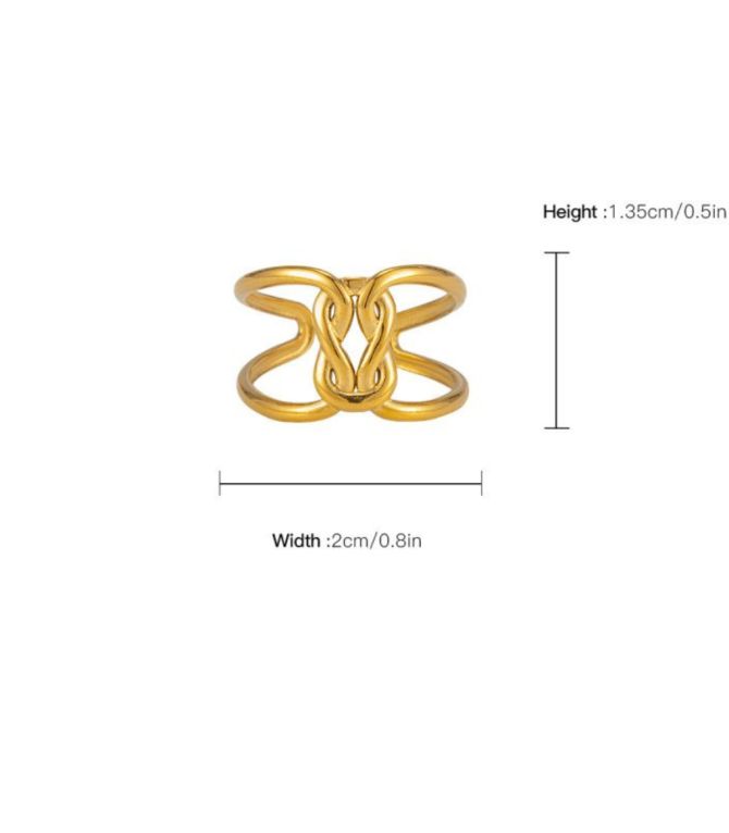 Anillo irregular line