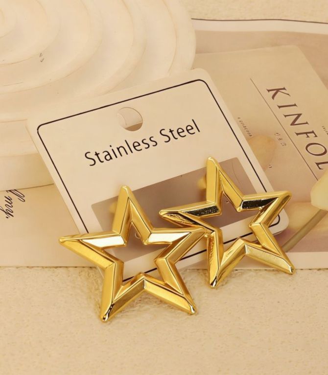 Aretes estrella