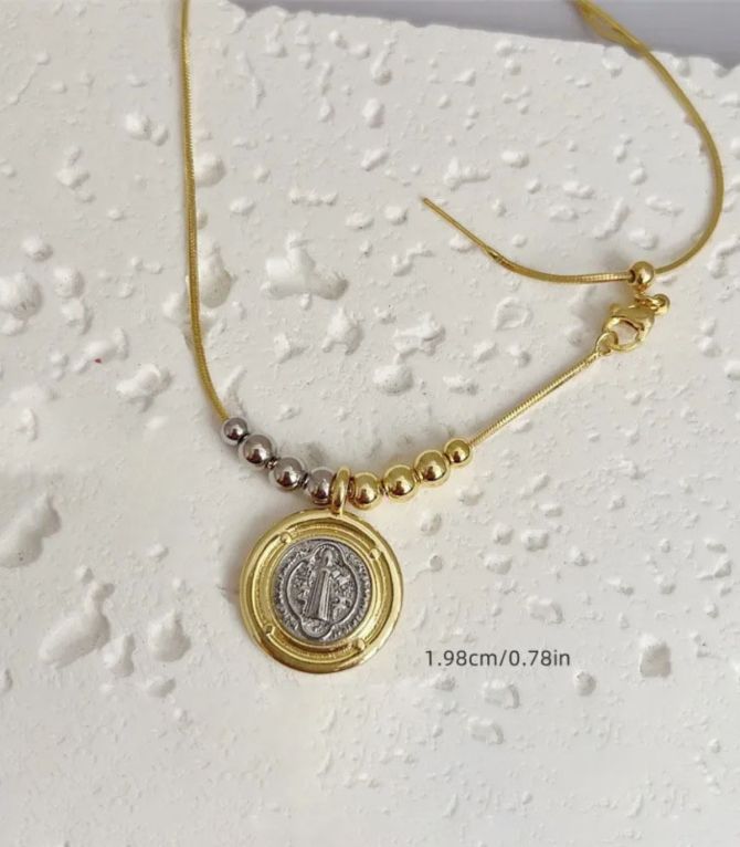 Collar bicolor san benito