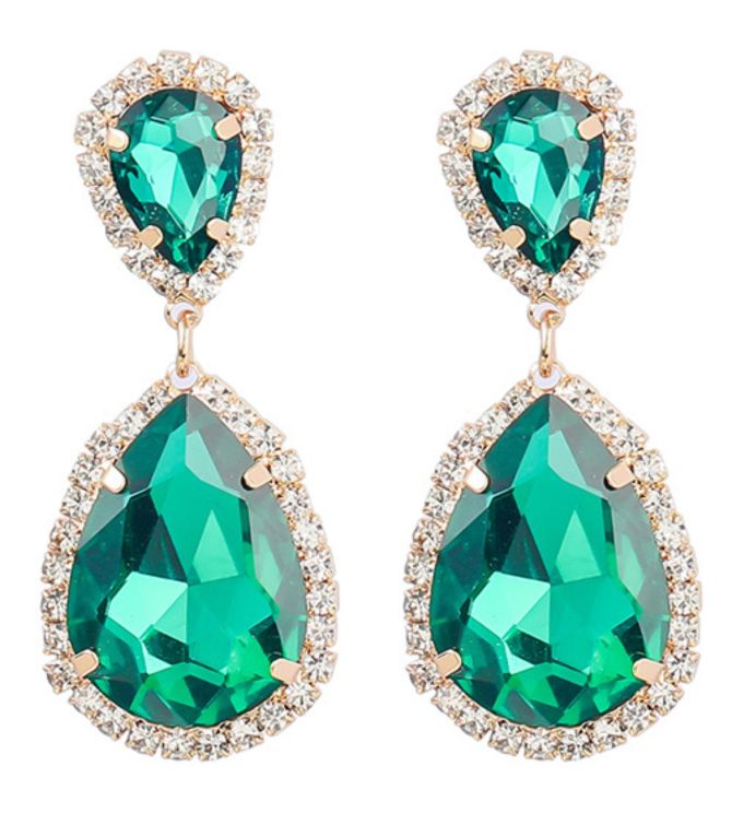 Aretes verdes