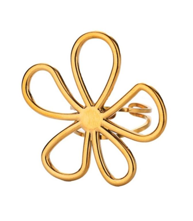 Anillo flor