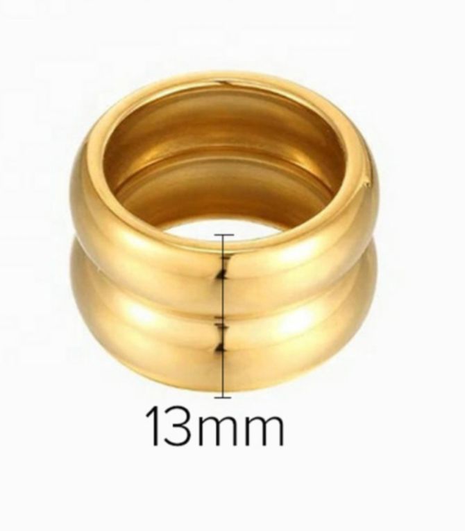 Anillo wide brim double 7